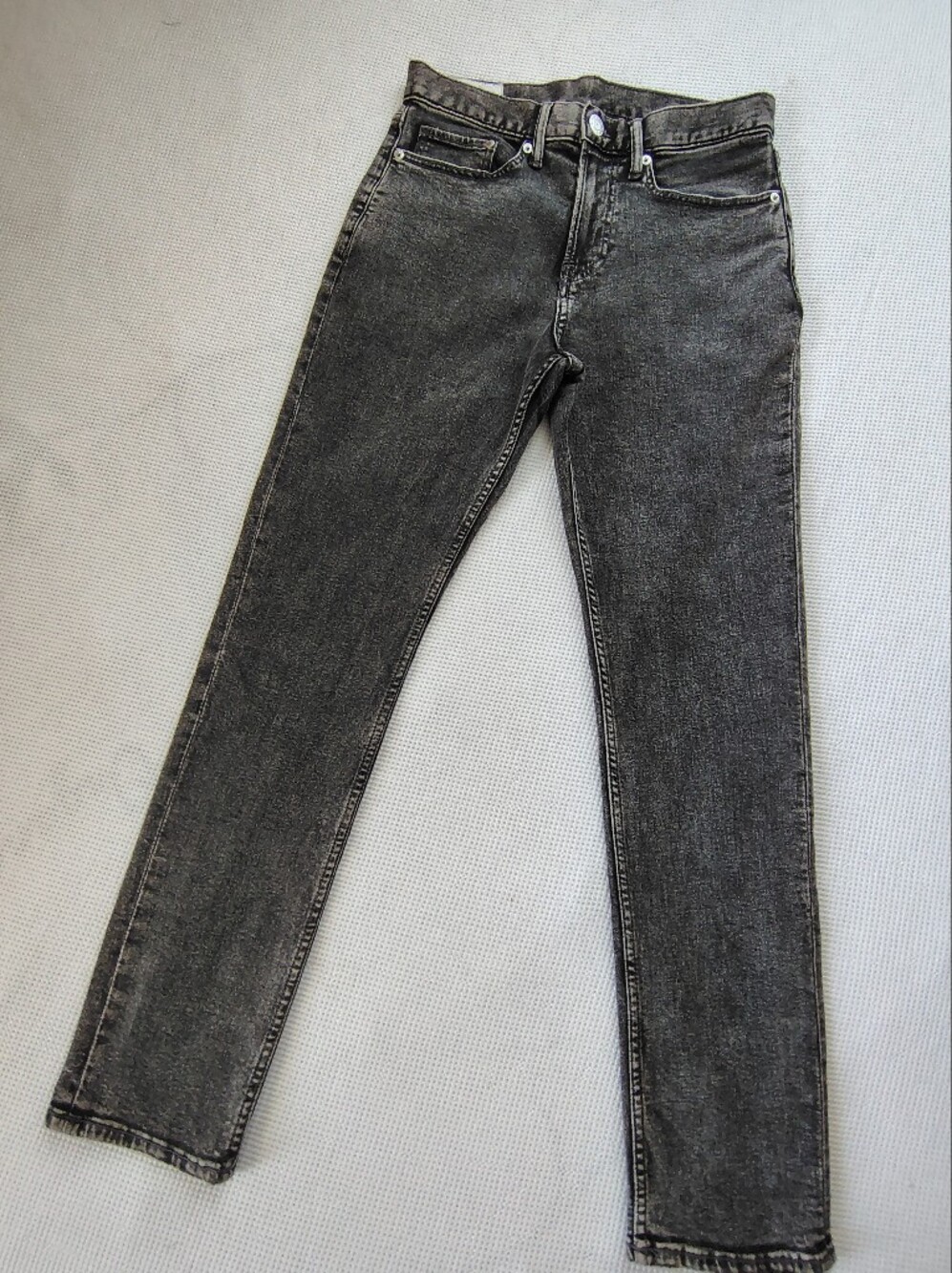 H&M Washed Black Slim Jeans Size 29